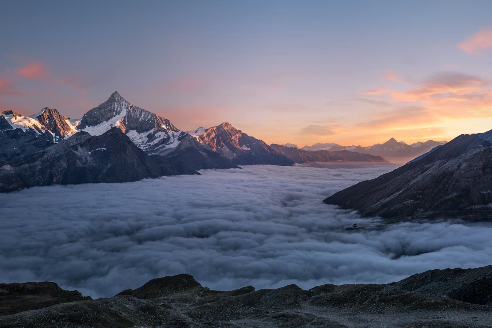 European mountain landscape